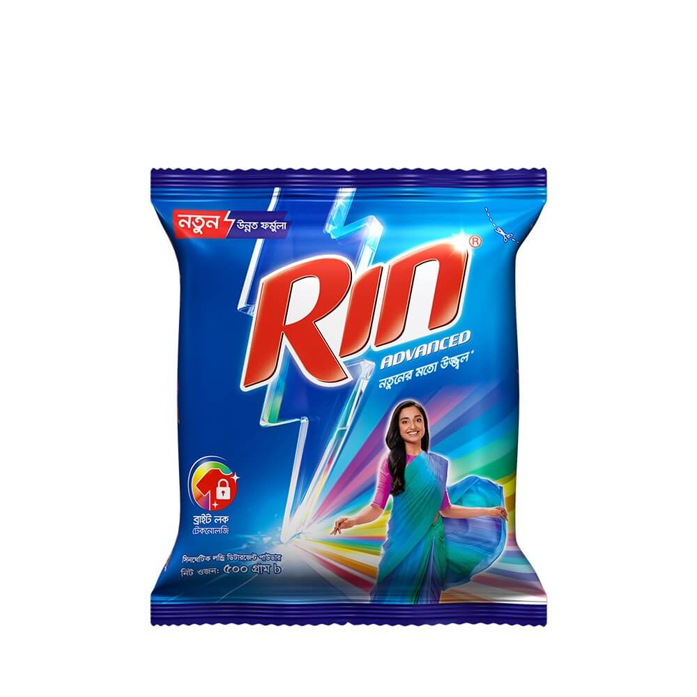 রিন ডিটারজেন্ট পাউডার ৫০০ মি.লি.